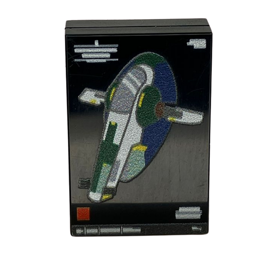 Custom LEGO® Tile 2x3 "Set - Starship" bedruckt – Fan Design - Brickhunter.shop