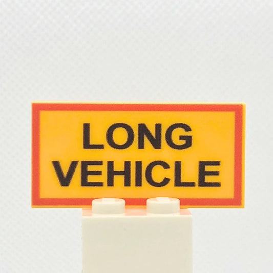 2x4 Tile "Long Vehicle" Brickhunter.shop