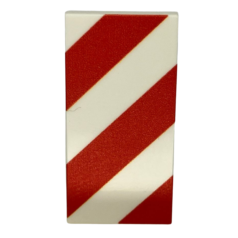 Custom LEGO® Tile 2x4 "Parkwarntafel groß, links oder rechts" bedruckt – Fan Design - Brickhunter.shop