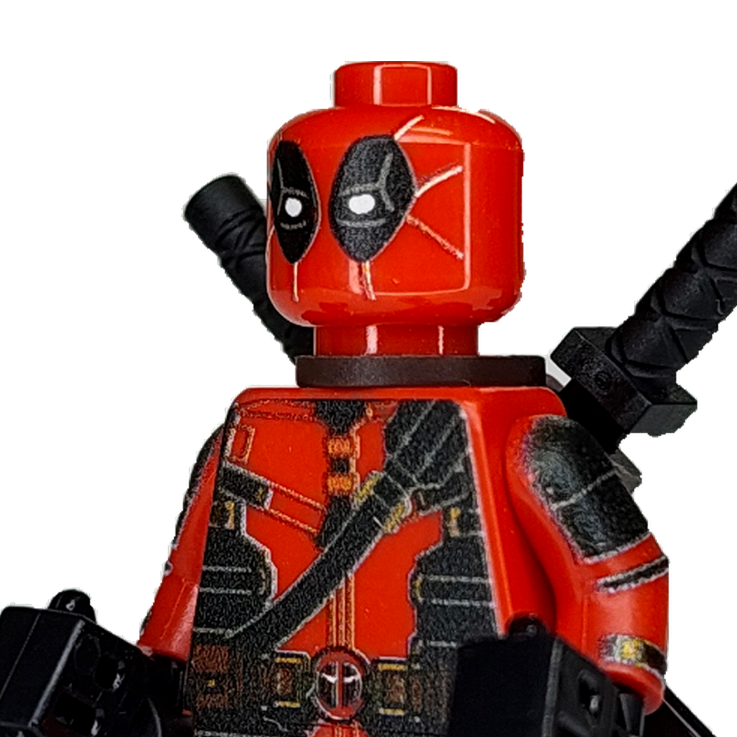 Custom Minifigur auf LEGO® Basis – "Brickpool" – Fan Design – by MBB-Custom - Brickhunter.shop