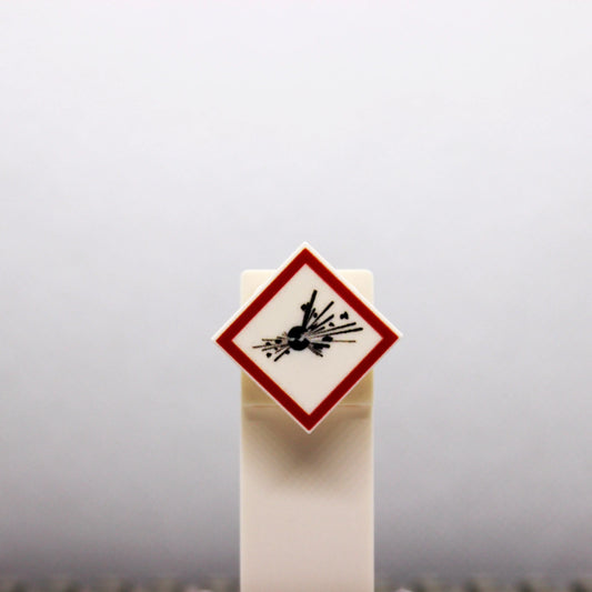 "GHS Explosionsgefährlich" 2x2 Tile Brickhunter.shop