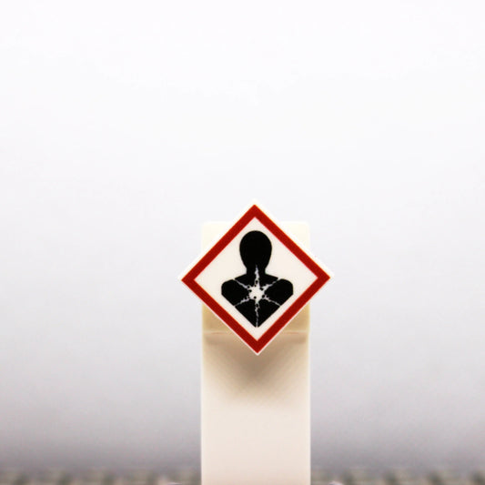 "GHS gesundheitsschädlich" 2x2 Tile Brickhunter.shop