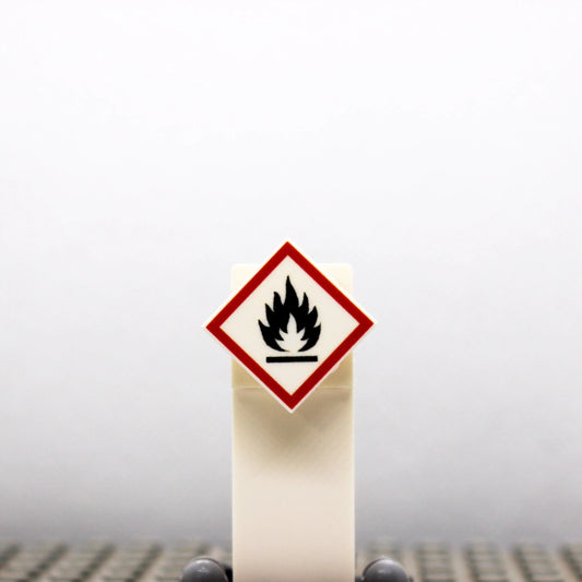 "GHS hochentzündlich" 2x2 Tile Brickhunter.shop