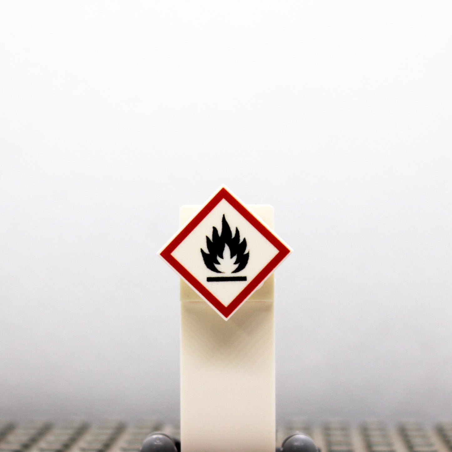 "GHS highly flammable" 2x2 tile