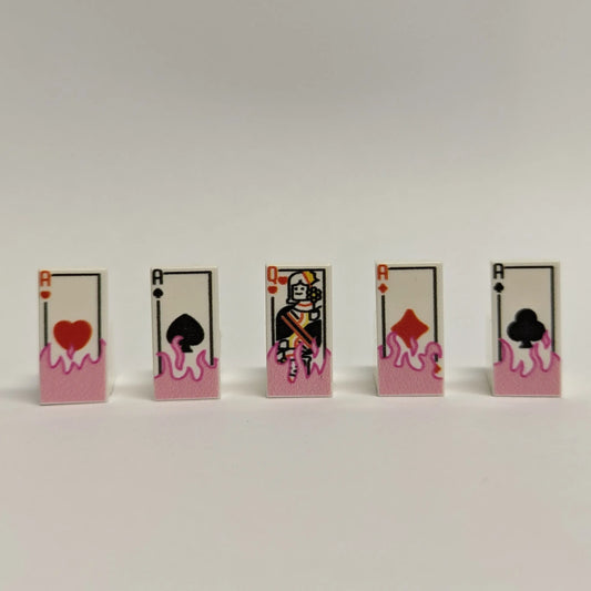 "Kartenpack halb geladen" 1x2 Tile für z.b Gambler Brickhunter.shop