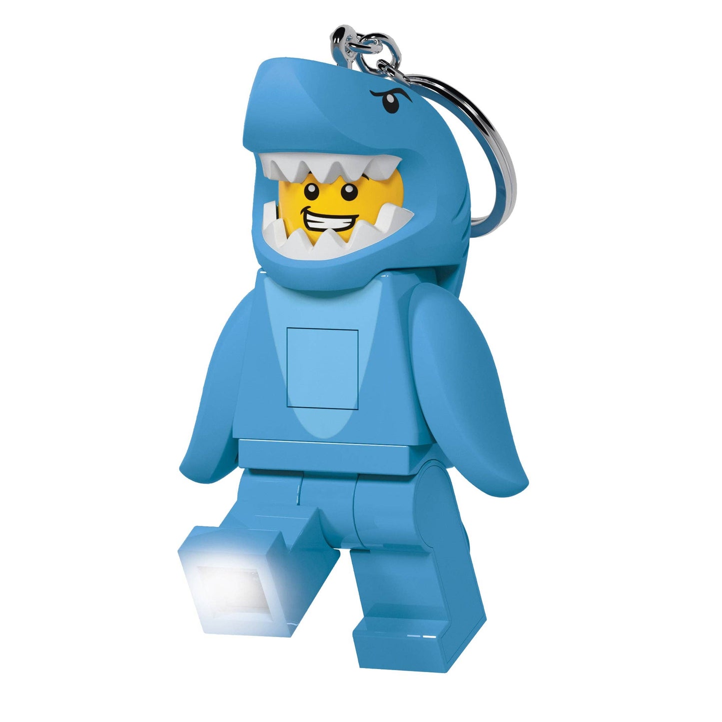 LEGO® Classic Schlüsselanhänger mit Licht – Hai - Brickhunter.shop