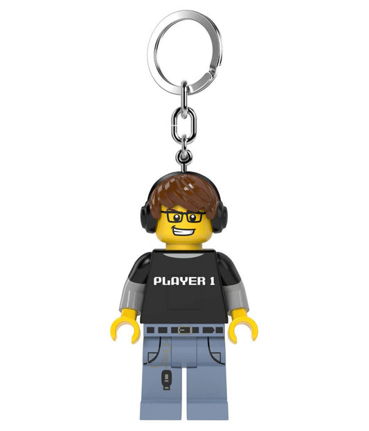 LEGO® Gamer Minifigur Schlüsselanhänger – Nur DE/AT/CH - Brickhunter.shop
