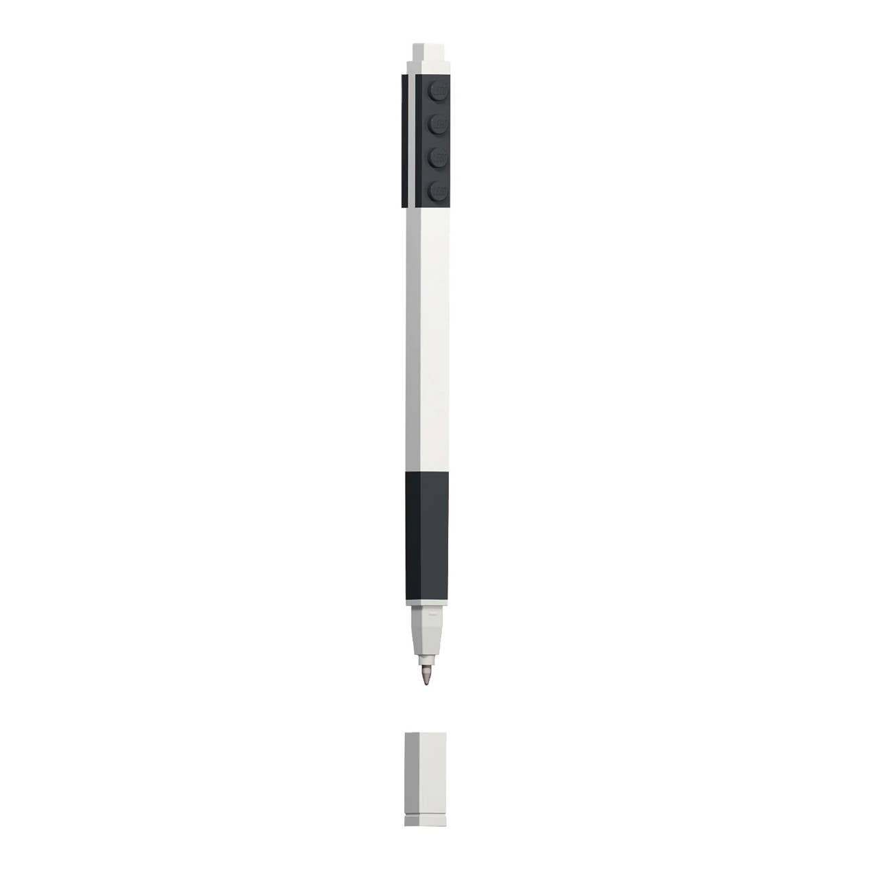 LEGO® Gelstift mit LEGO-Figur, Schwarz – Geschenkverpackung - Brickhunter.shop