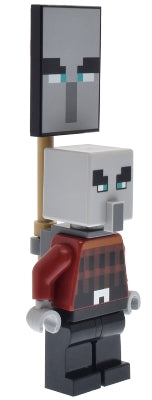 LEGO® - Minifigs - Minecraft - min196 - Illager (Pillager) (21267) - Brickhunter.shop