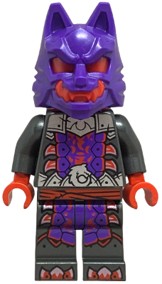 LEGO® - Minifigs - Ninjago - njo0895 - Wolf Mask Warrior (30675) - Brickhunter.shop