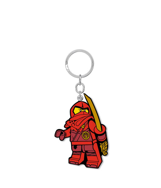 LEGO® Ninjago Legacy Kai Metall-Schlüsselanhänger, emailliert, 7,5 cm - Brickhunter.shop