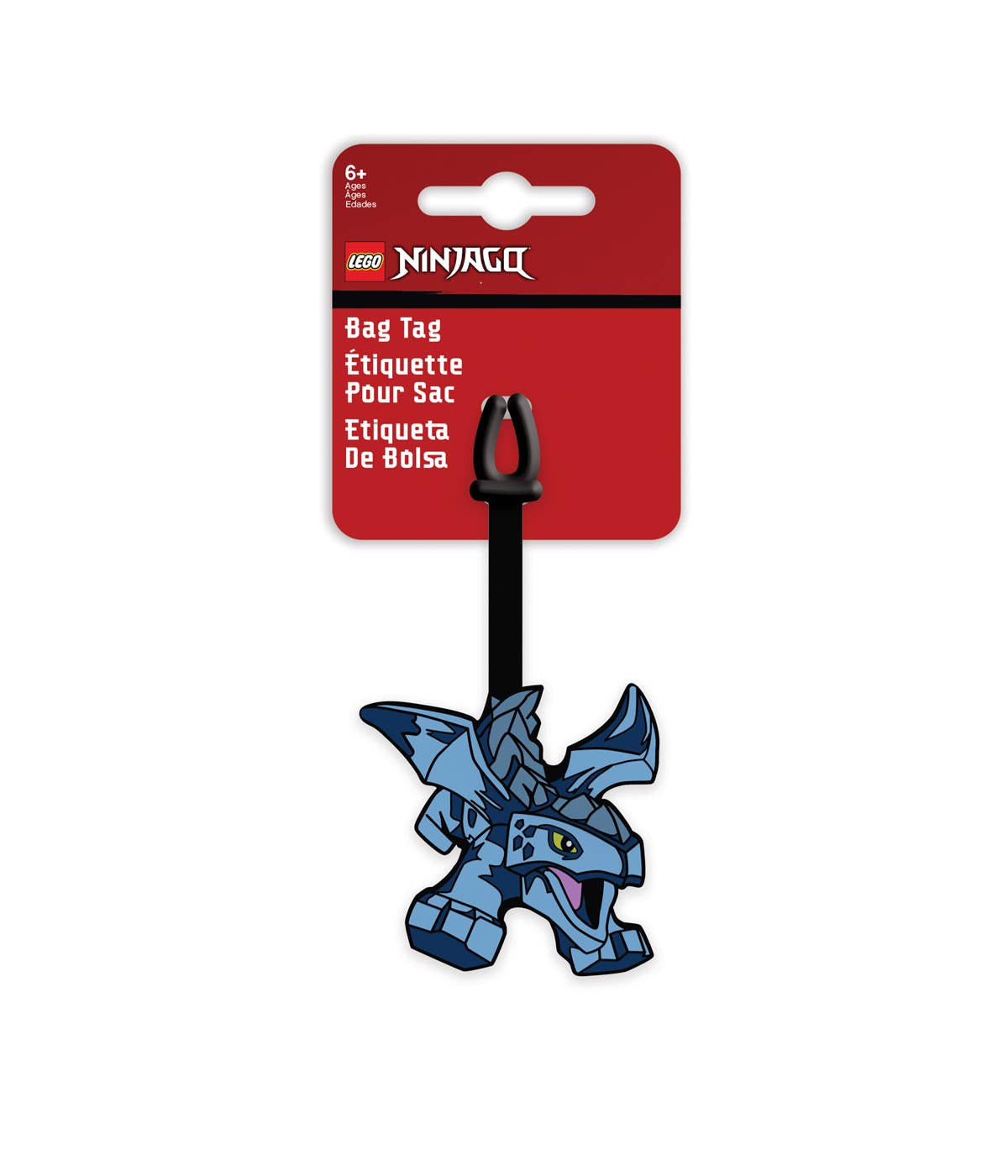 LEGO® Ninjago Riyu Gepäckanhänger aus Silikon, 6 cm - Brickhunter.shop