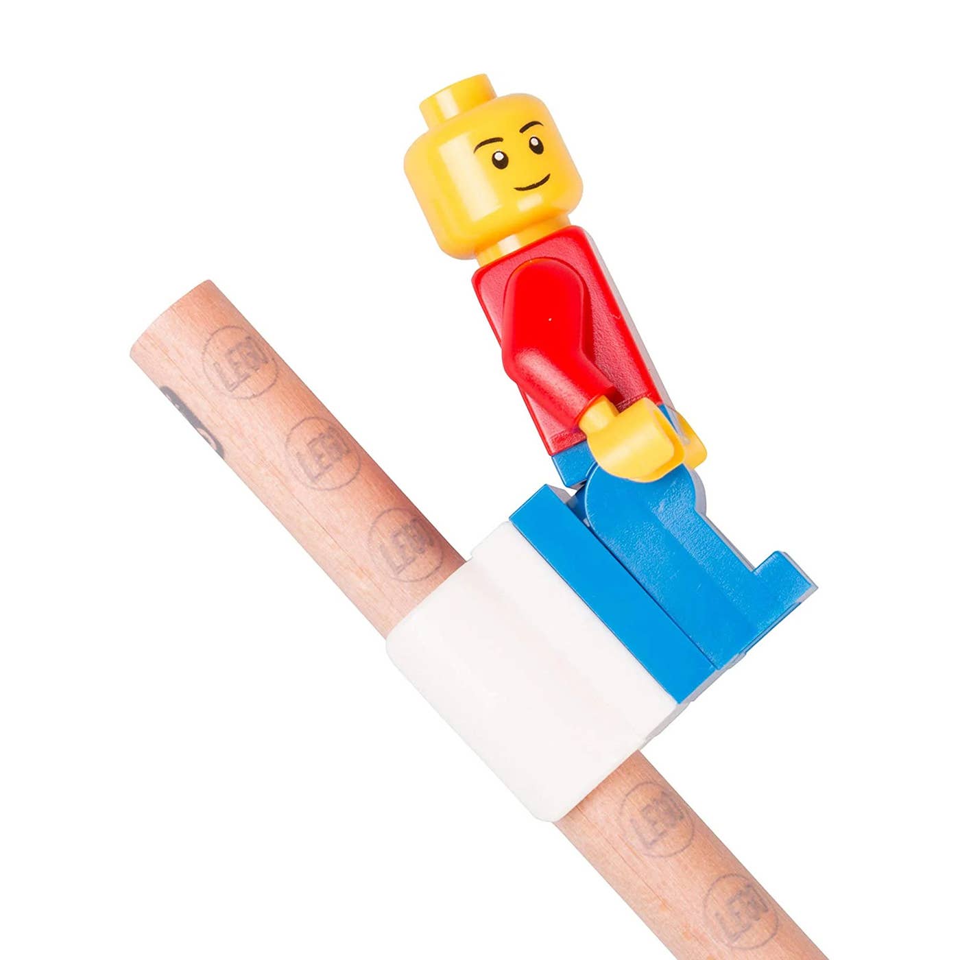 LEGO® Schreibwarenset – 4 Bleistifte, Anspitzer & Radiergummi - Brickhunter.shop