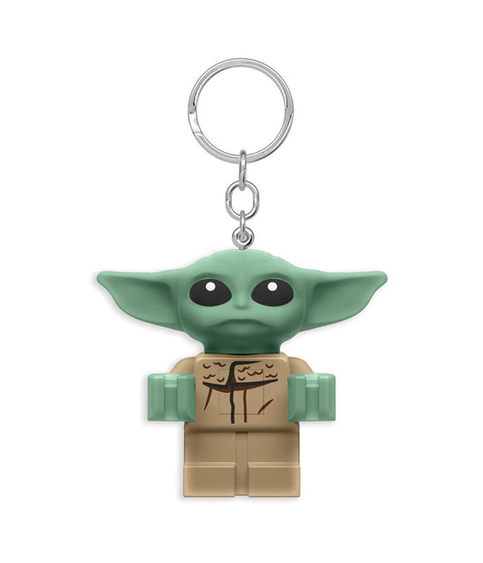 LEGO® Star Wars™ Schlüsselanhänger mit Licht – Baby Yoda (Grogu) - Brickhunter.shop