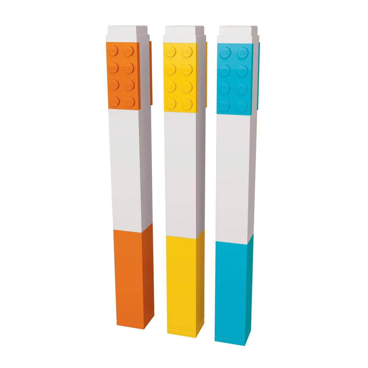 LEGO® Textmarker 3er-Set in Geschenkverpackung - Brickhunter.shop