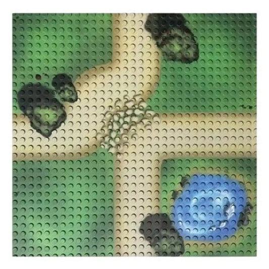 Open Bricks Bauplatte 32x32 farm lanes Open Bricks