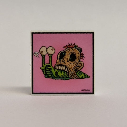 "Die Schnecke.ZnaiL" 2x2 Tile Design by MECKZ