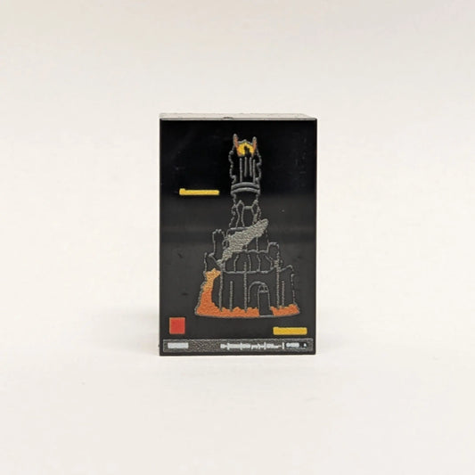 "Set" 2x3 Tile "Dunkler Turm" Brickhunter.shop