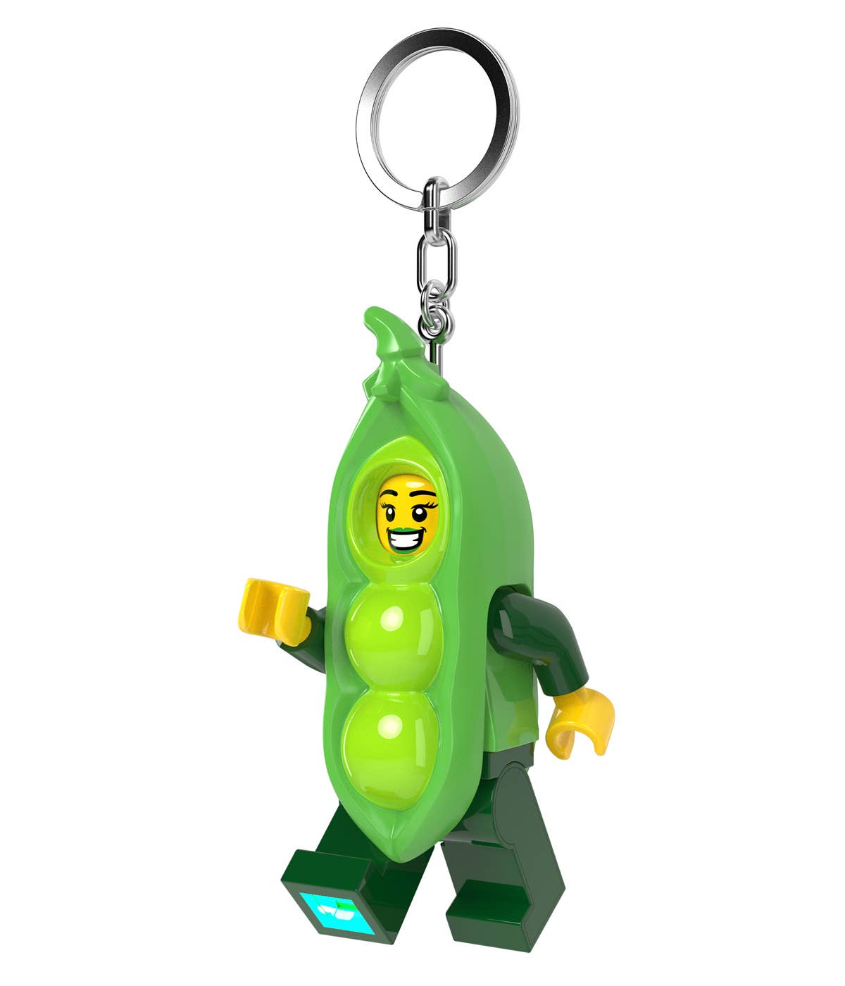 LEGO® Minifigures™ Erbsenschoten-Mädchen Schlüsselanhänger mit Licht