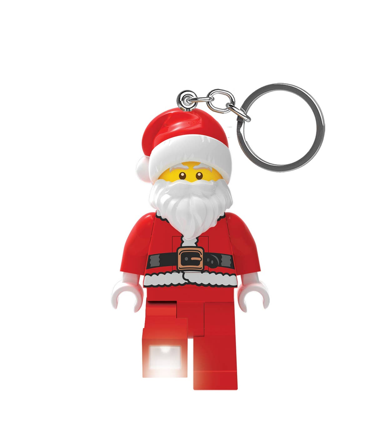 LEGO® Santa Claus Schlüsselanhänger mit Taschenlampe