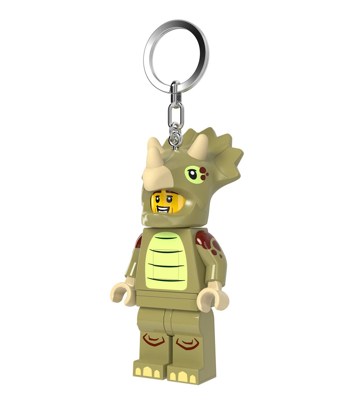 LEGO® Minifigures™ Triceratops Kostüm-Fan Schlüsselanhänger