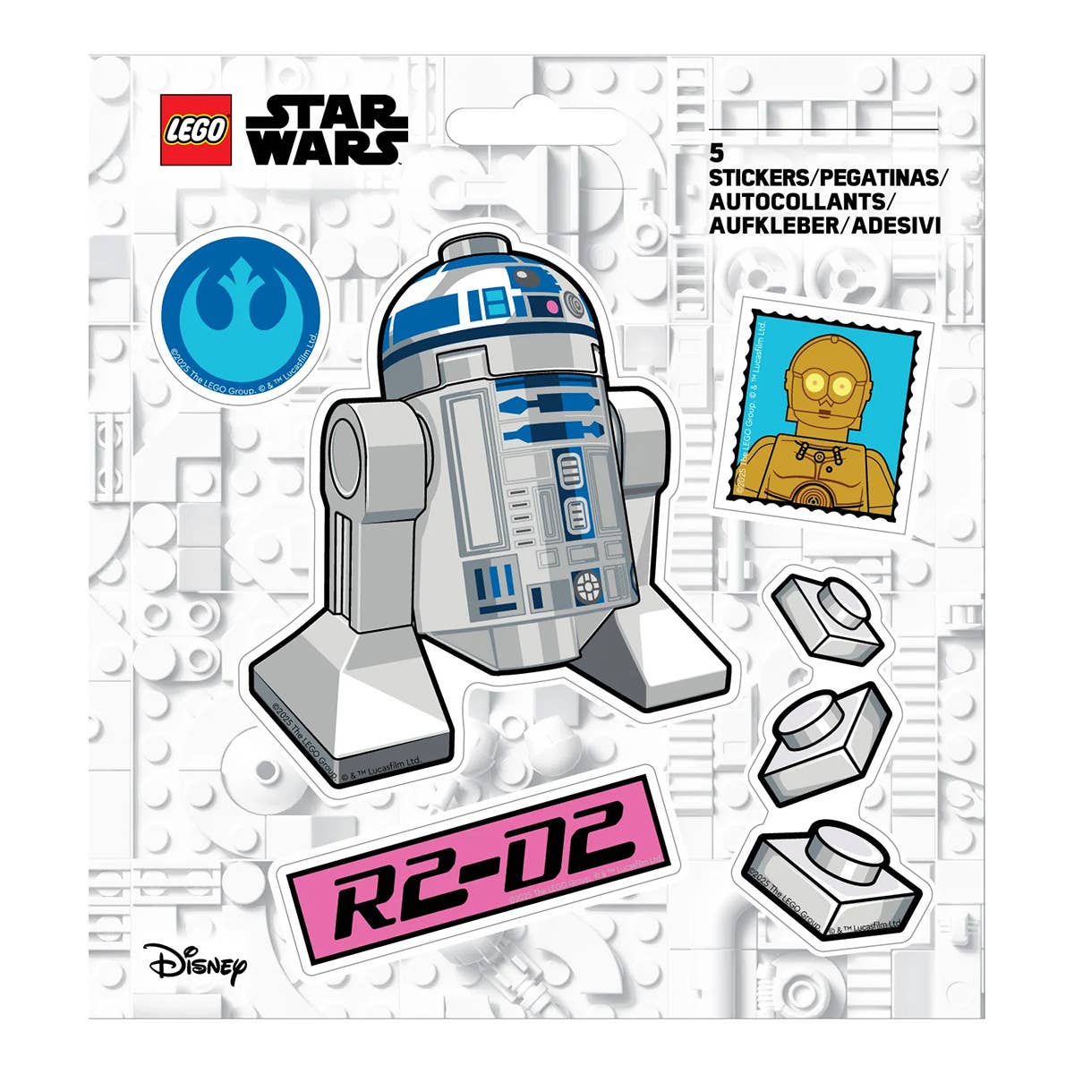 LEGO® Star Wars™ R2-D2 Aufkleber