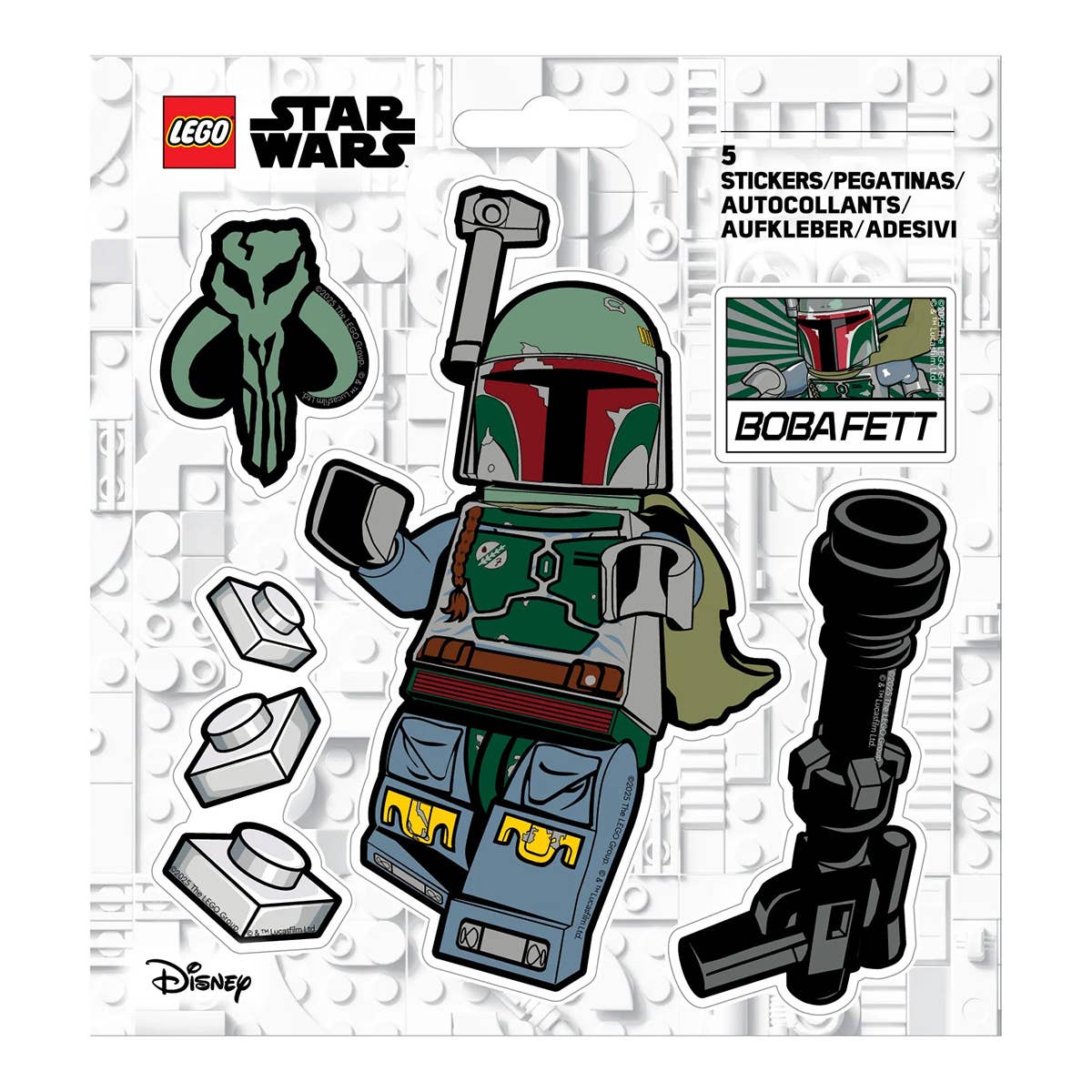 LEGO® Star Wars™ The Mandalorian Boba Fett Sticker