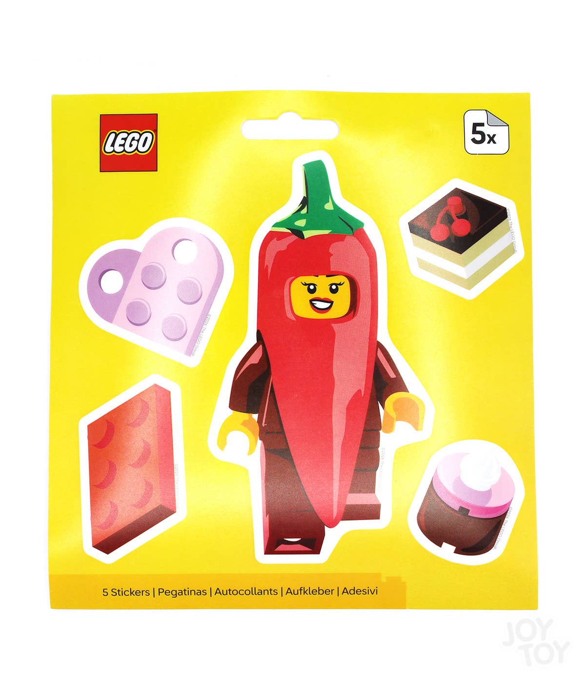 LEGO® Minifigures™ Aufkleber Valentinschili