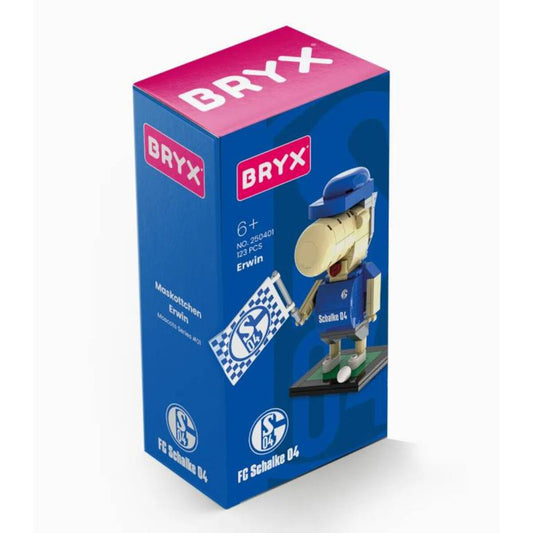 BRYX 250401 FC Schalke 04 Maskottchen Erwin 10,5 × 7 × 21 cm
