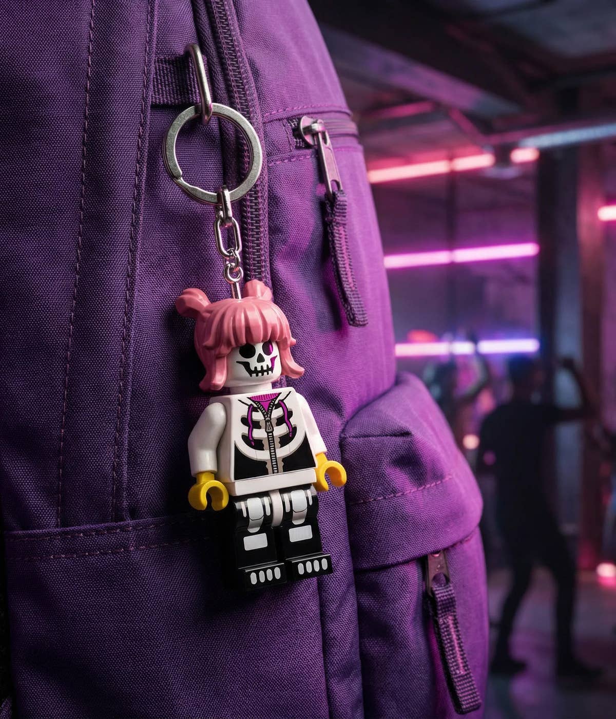 LEGO® Minifigures™ Skelettmädchen Schlüsselanhänger