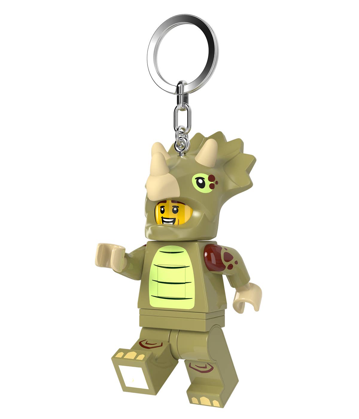 LEGO® Minifigures™ Triceratops Kostüm-Fan Schlüsselanhänger