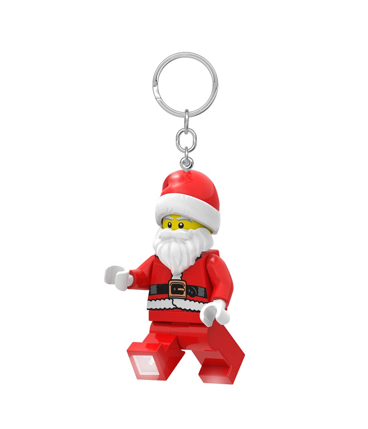 LEGO® Santa Claus Schlüsselanhänger mit Taschenlampe