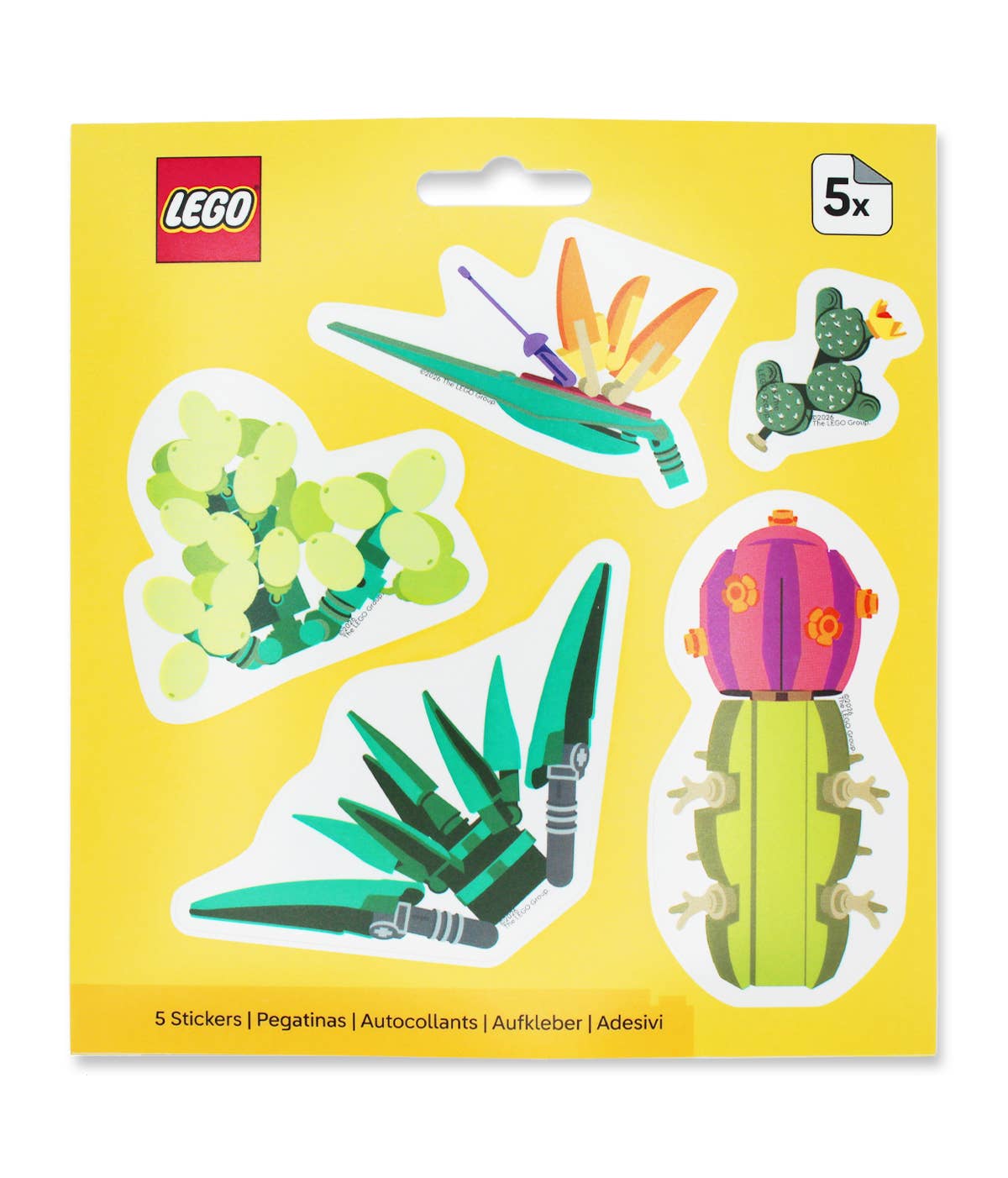 LEGO® Kaktus Aufkleber