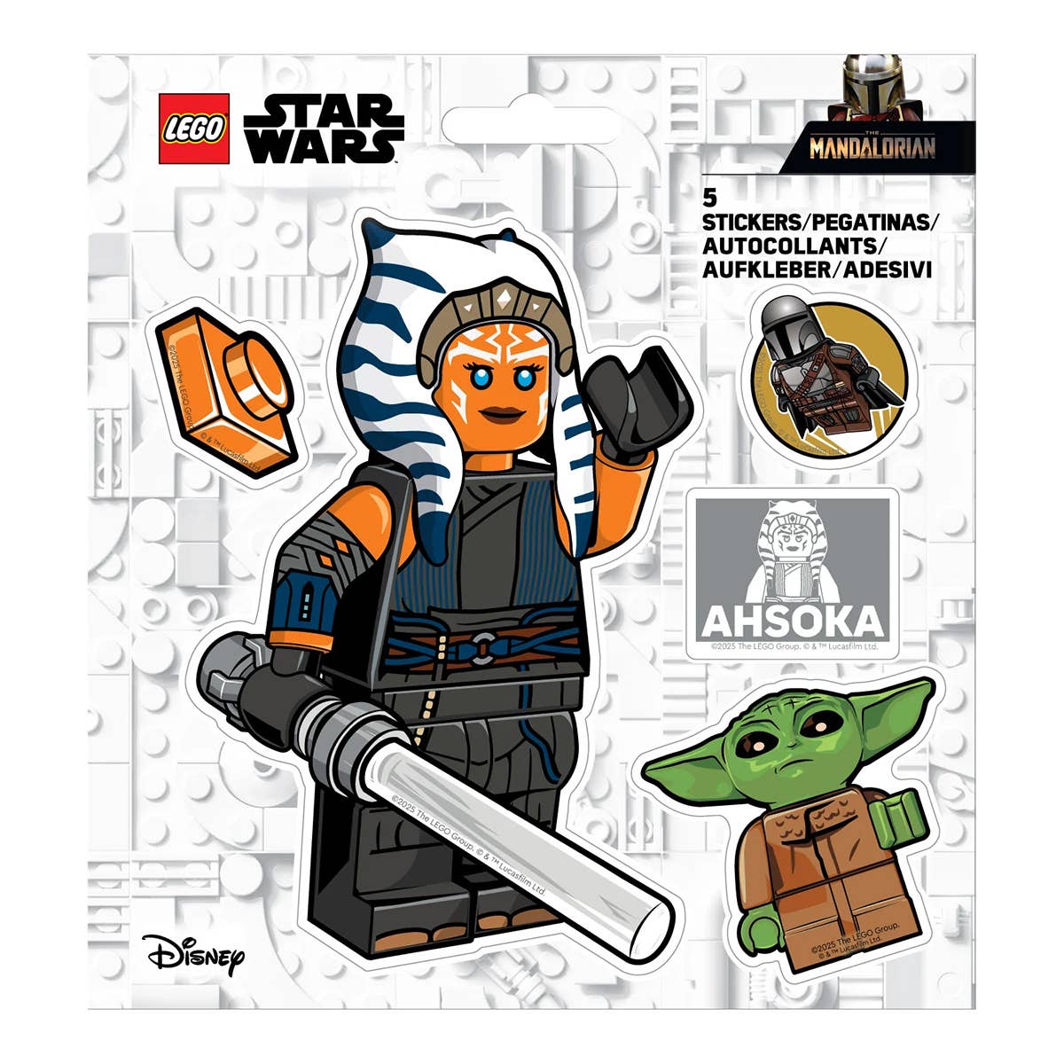 LEGO® Star Wars™ Ahsoka Tano Aufkleber
