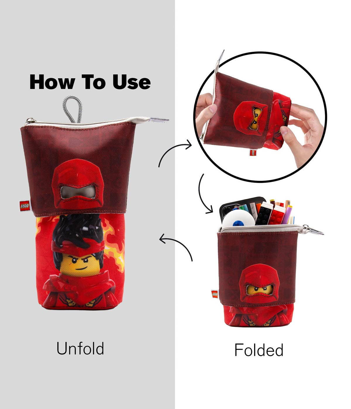 LEGO® NINJAGO® Pop-Up Federmäppchen Kai