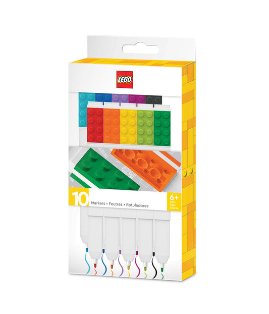 LEGO® Filzstifte 10 Farben Geschenkpackung