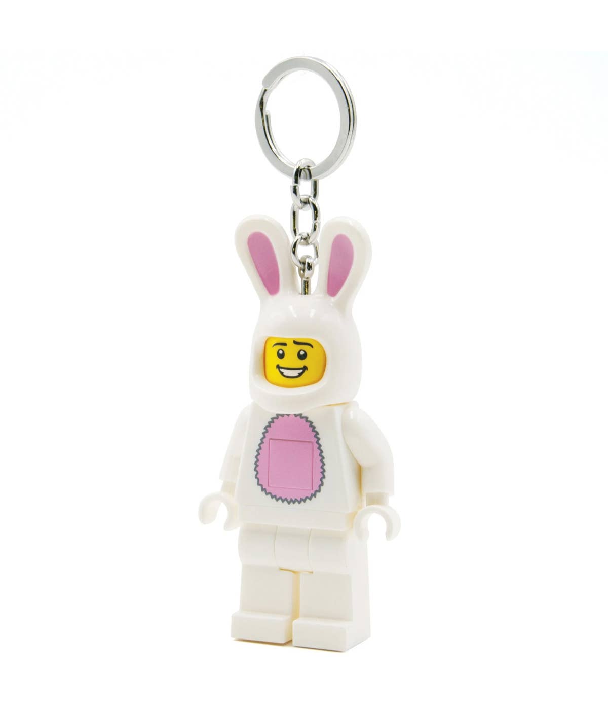 LEGO® Minifigures™ Hase Kostüm Schlüsselanhänger mit Licht
