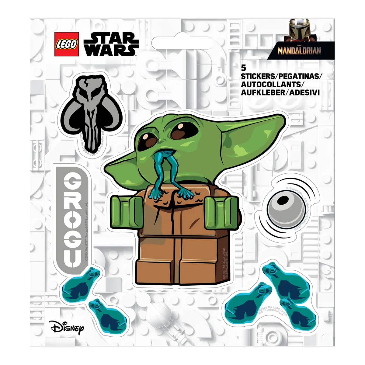 LEGO® Star Wars™ The Mandalorian Grogu Aufkleber