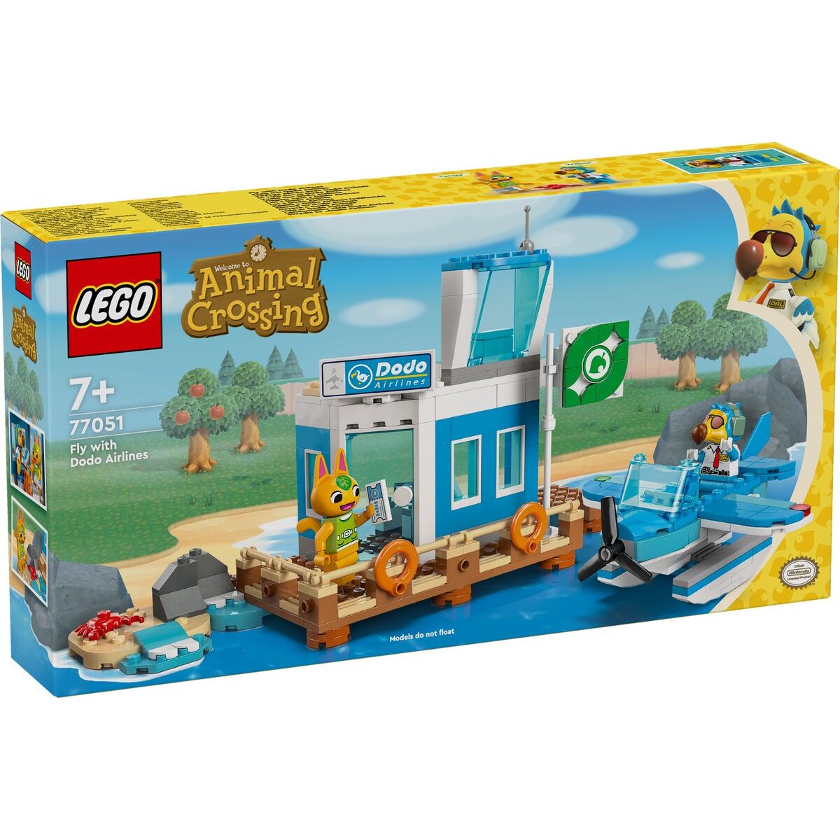 LEGO® Animal Crossing 77051 Fly with Dodo Airlines