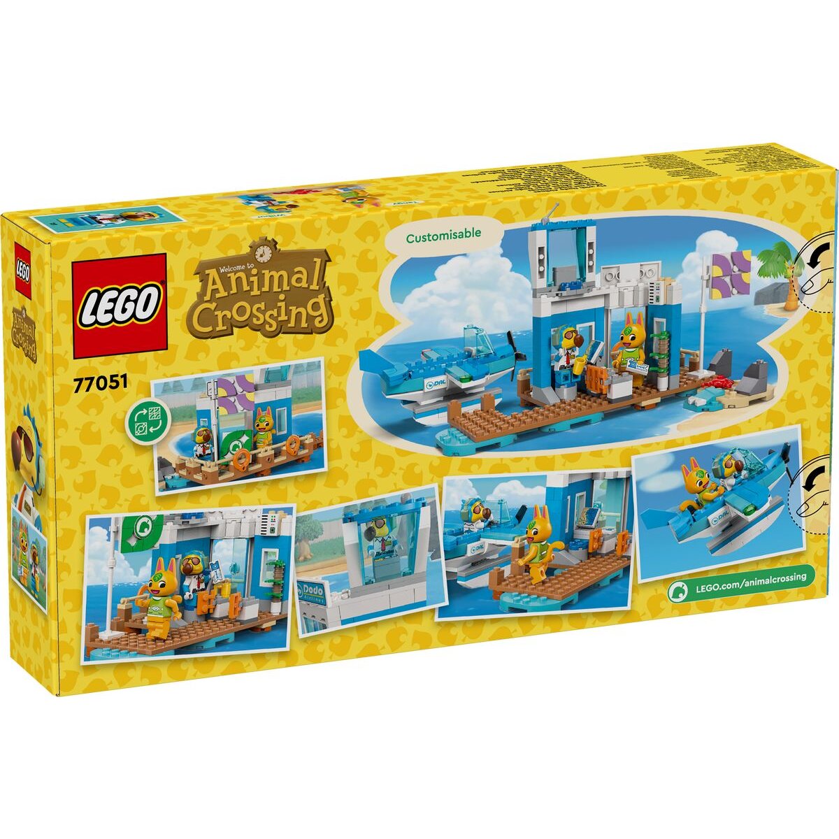 LEGO® Animal Crossing 77051 Fly with Dodo Airlines