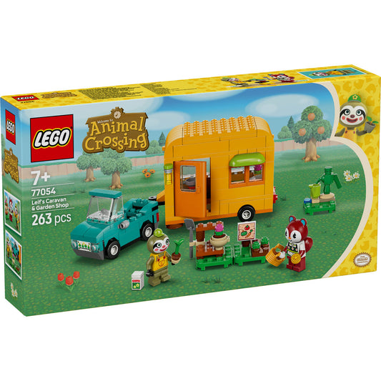 LEGO® Animal Crossing 77054 Gerds Wohnwagen & Gärtnerei