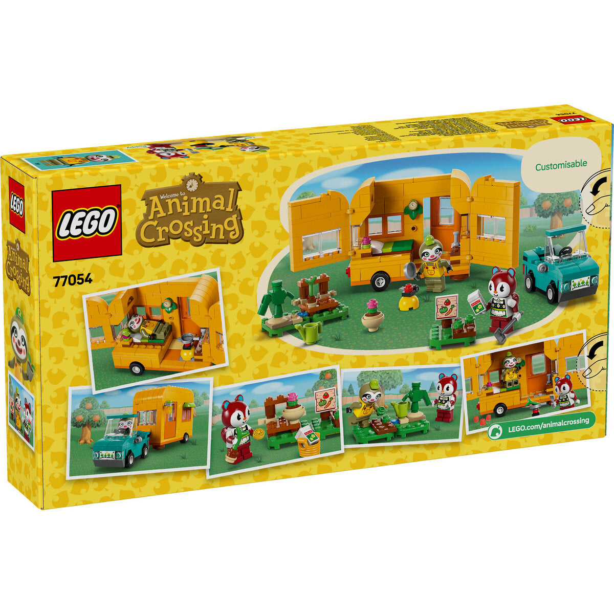 LEGO® Animal Crossing 77054 Gerds Wohnwagen & Gärtnerei