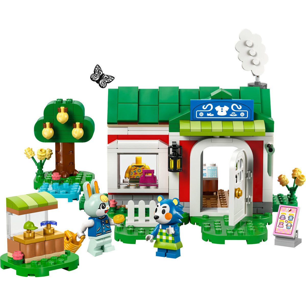 LEGO® Animal Crossing 77055 Die Schneiderei der Schneiderschwestern