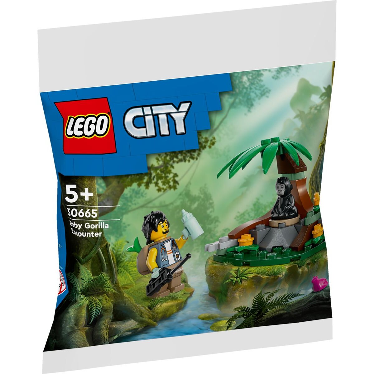 LEGO® City 30665 Dschungelforscher mit Baby-Gorilla