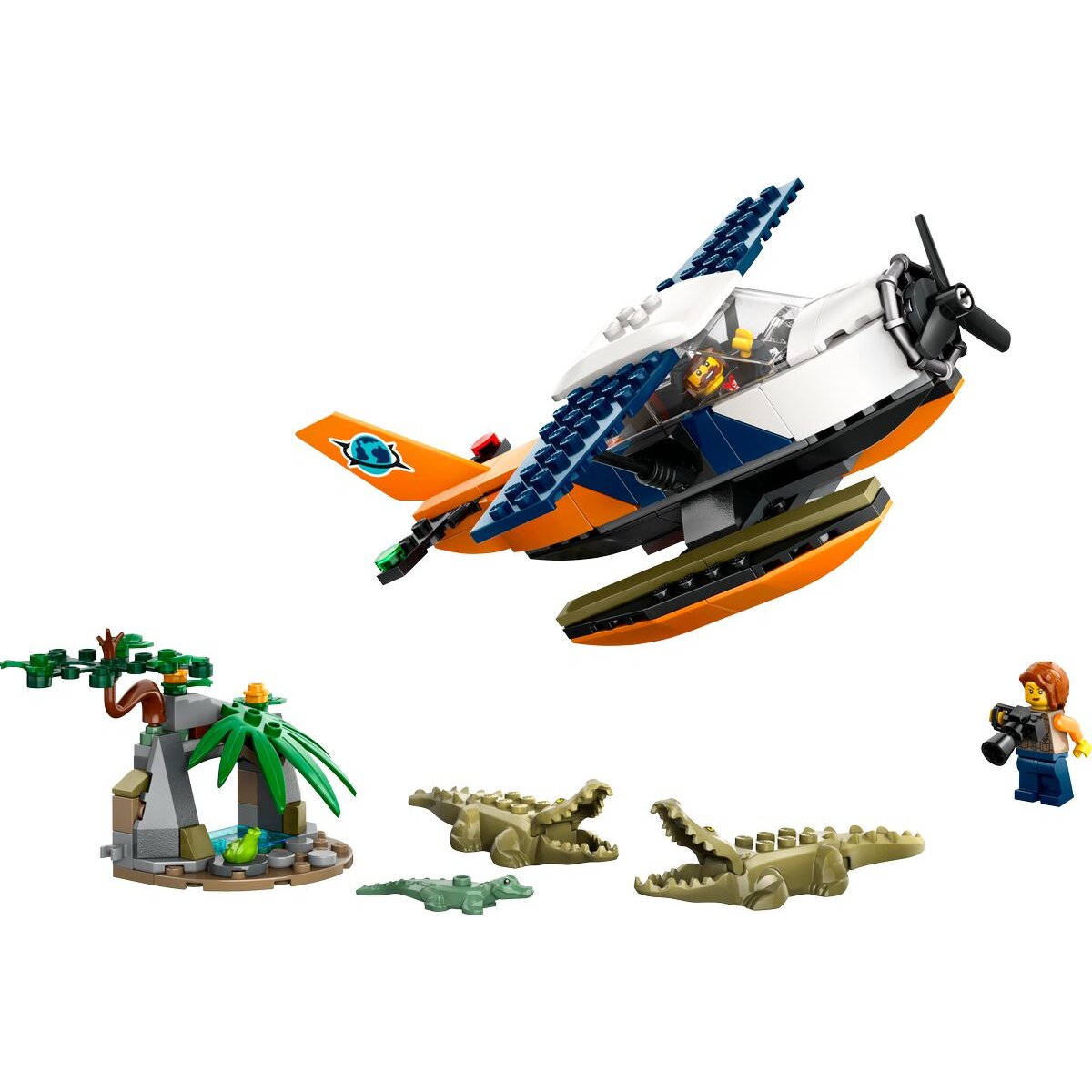 LEGO® City 60425 Dschungelforscher-Wasserflugzeug