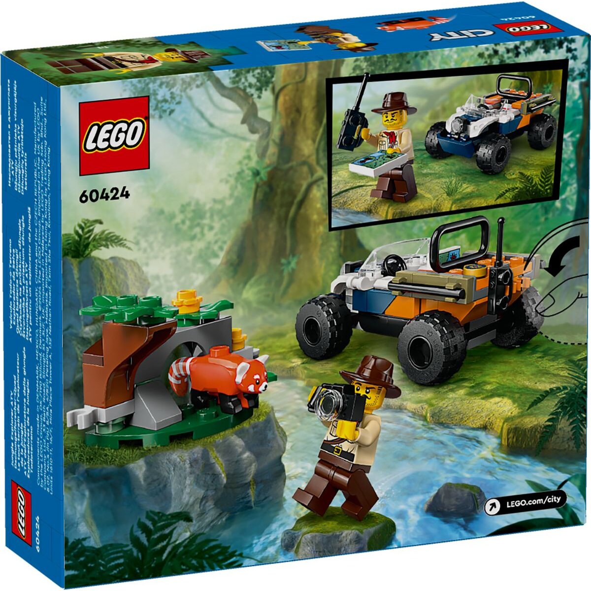 LEGO® City 60424 Jungle Explorers Quad