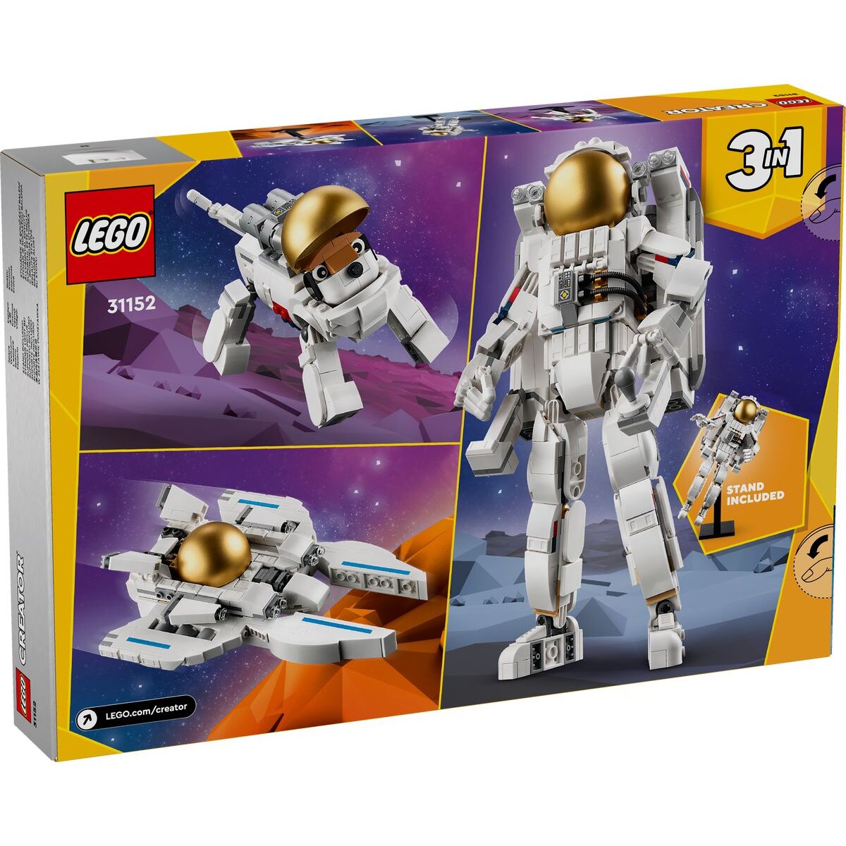 LEGO® Creator 3in1 31152 Astronaut in Space