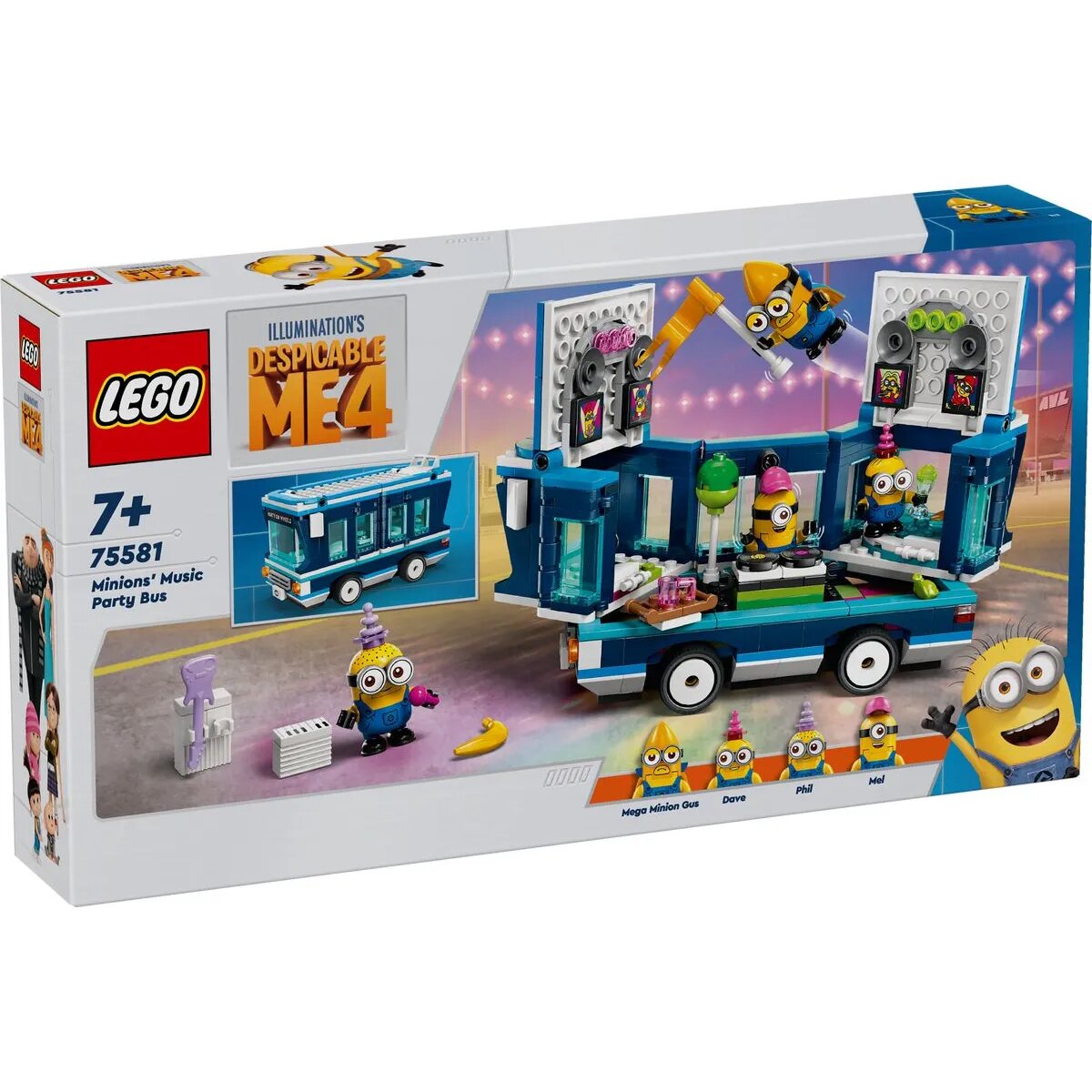 LEGO® Despicable Me 75581 Minions and the Party Bus