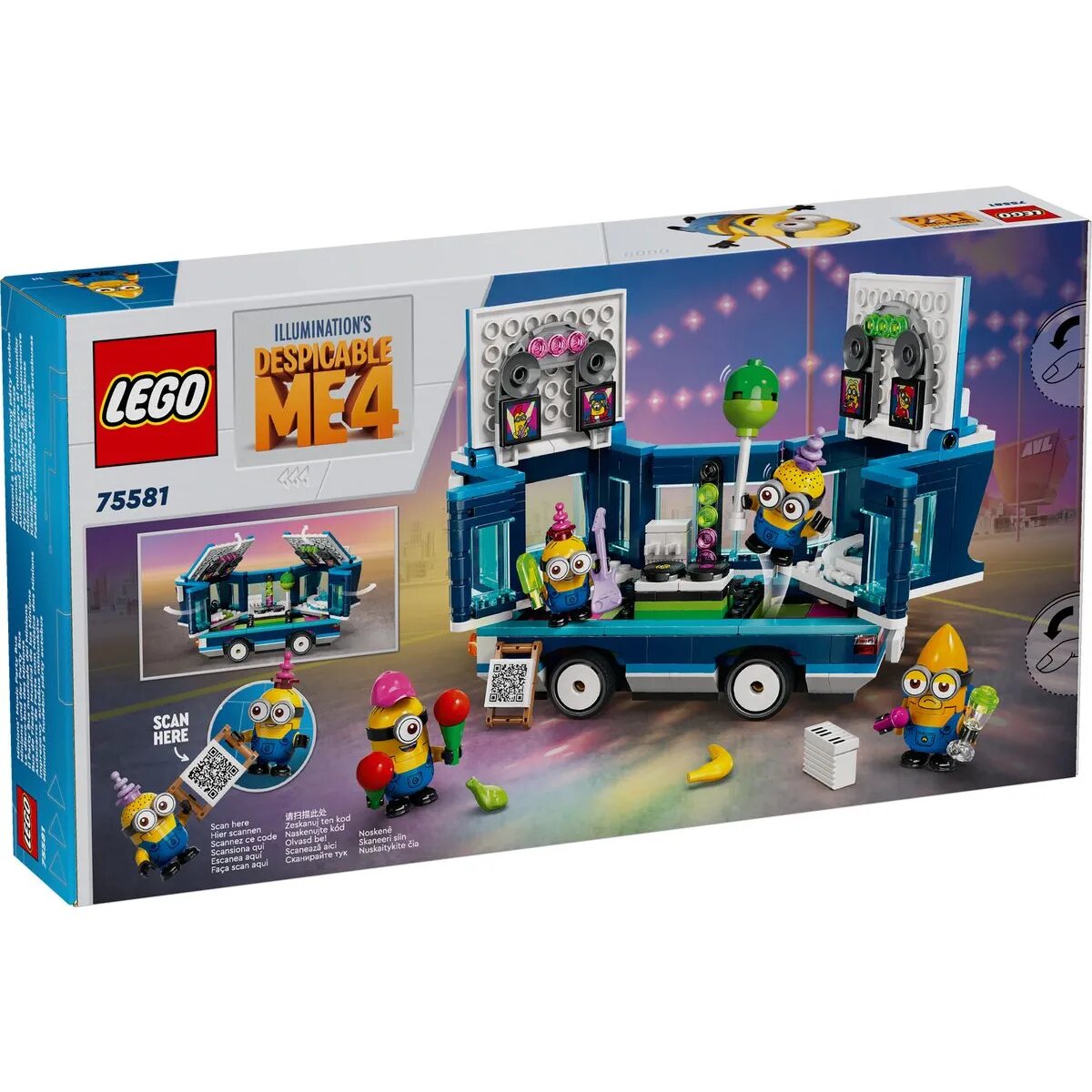 LEGO® Despicable Me 75581 Minions and the Party Bus