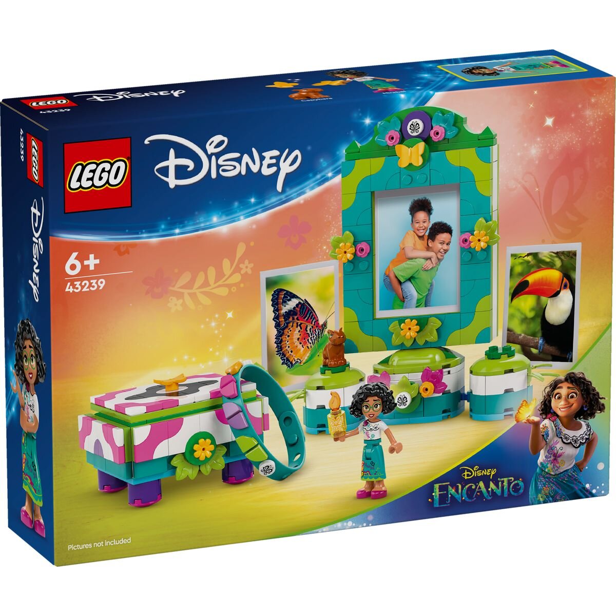 LEGO® Disney™ 43239 Mirabels Fotorahmen und Schmuckkassette